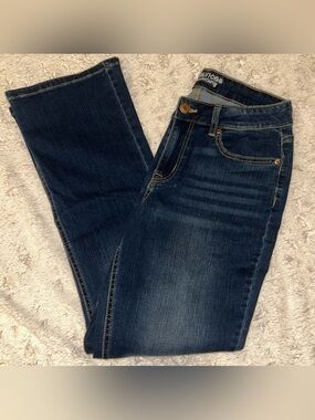 Maurice’s High Rise Curvy Dark Blue Women's Bootcut Jeans